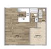 1 Bedroom - Second or Third Floor Style 106