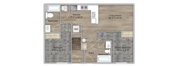Two Bedroom - First Floor