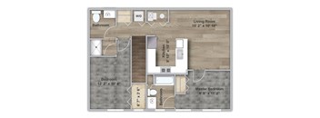 Two Bedroom - Second Floor
