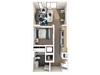 1BJR Floorplan 1BJR Floorplan Ledger