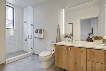 Model bathroom