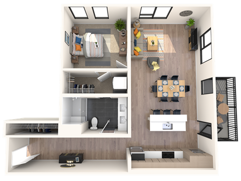 A1.1 Floorplan Market Station