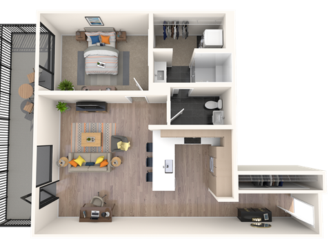 A1.2C Floorplan Market Station