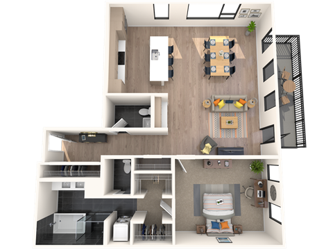 A1.4 Floorplan Market Station