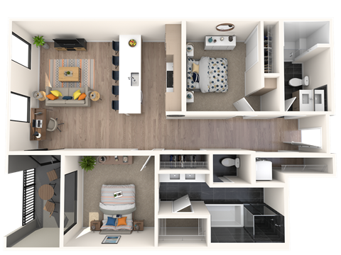 A2.2 Floorplan Market Station