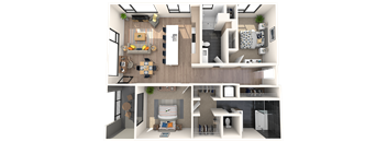 A2.1 Floorplan Market Station