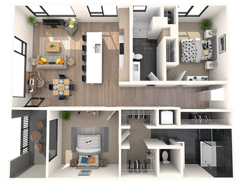 A2.1 Floorplan Market Station