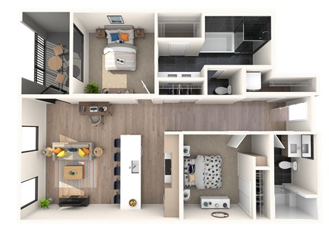 A2.2B Floorplan Market Station