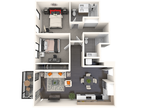 B23 Floorplan Market Station