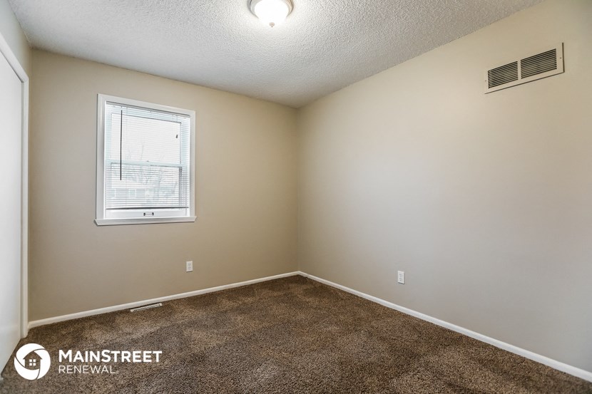 the spacious living room of our studio apartment at university heights affordable housing