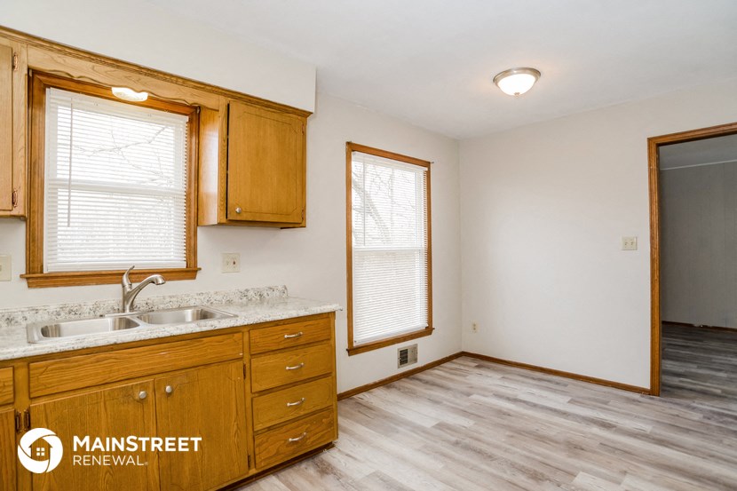 the kitchen is clean and ready for us to use