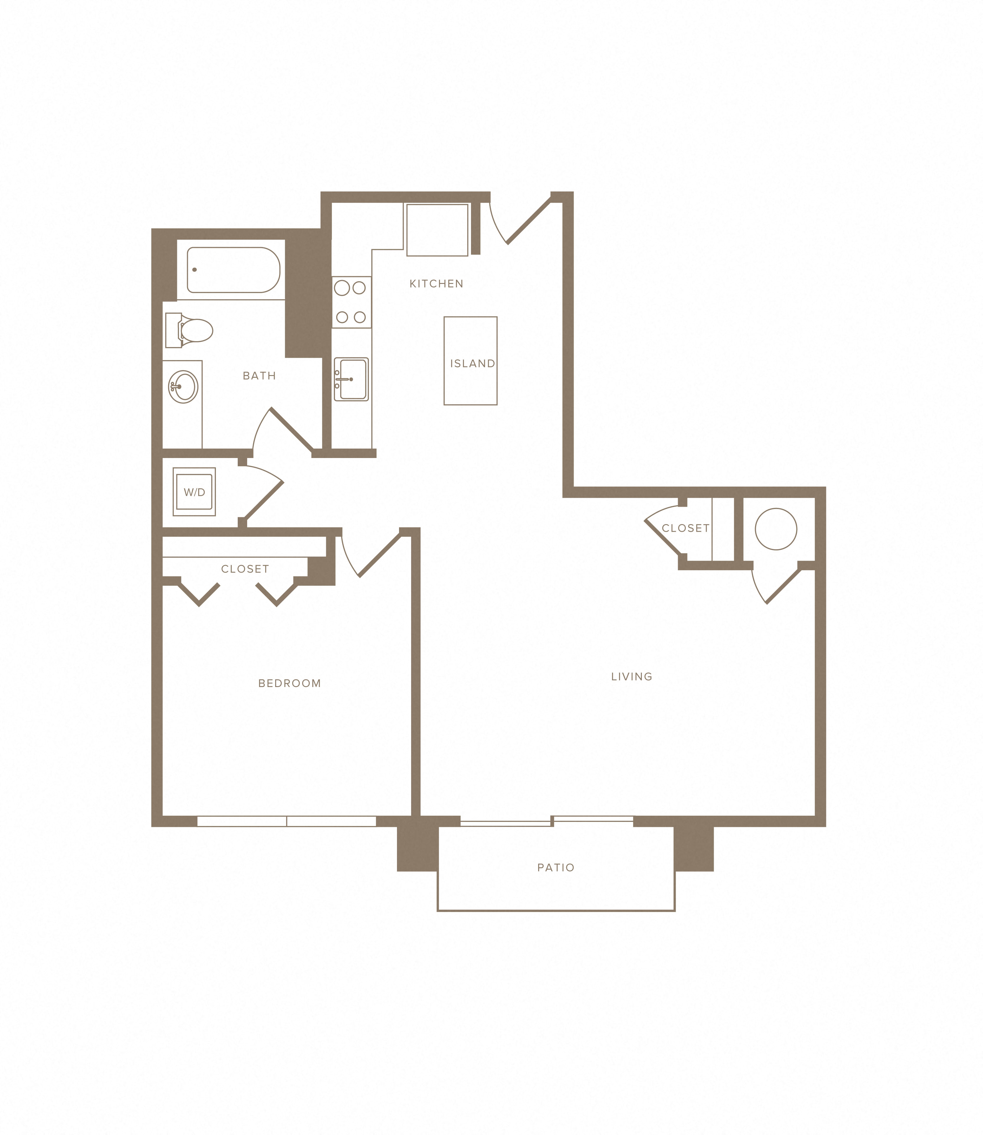 1 Bed/1 Bath-A04