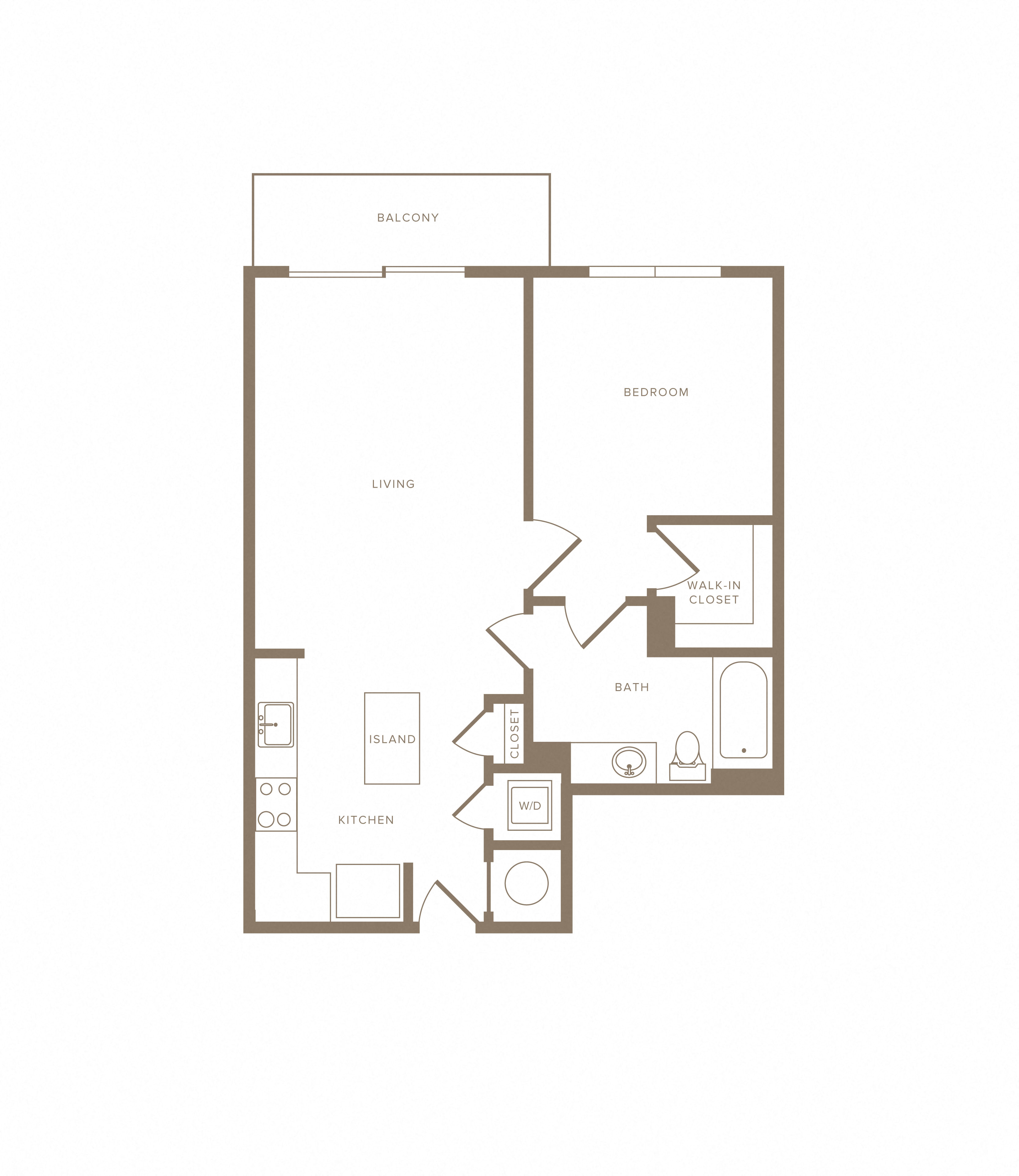 1 Bed/1 Bath-A05