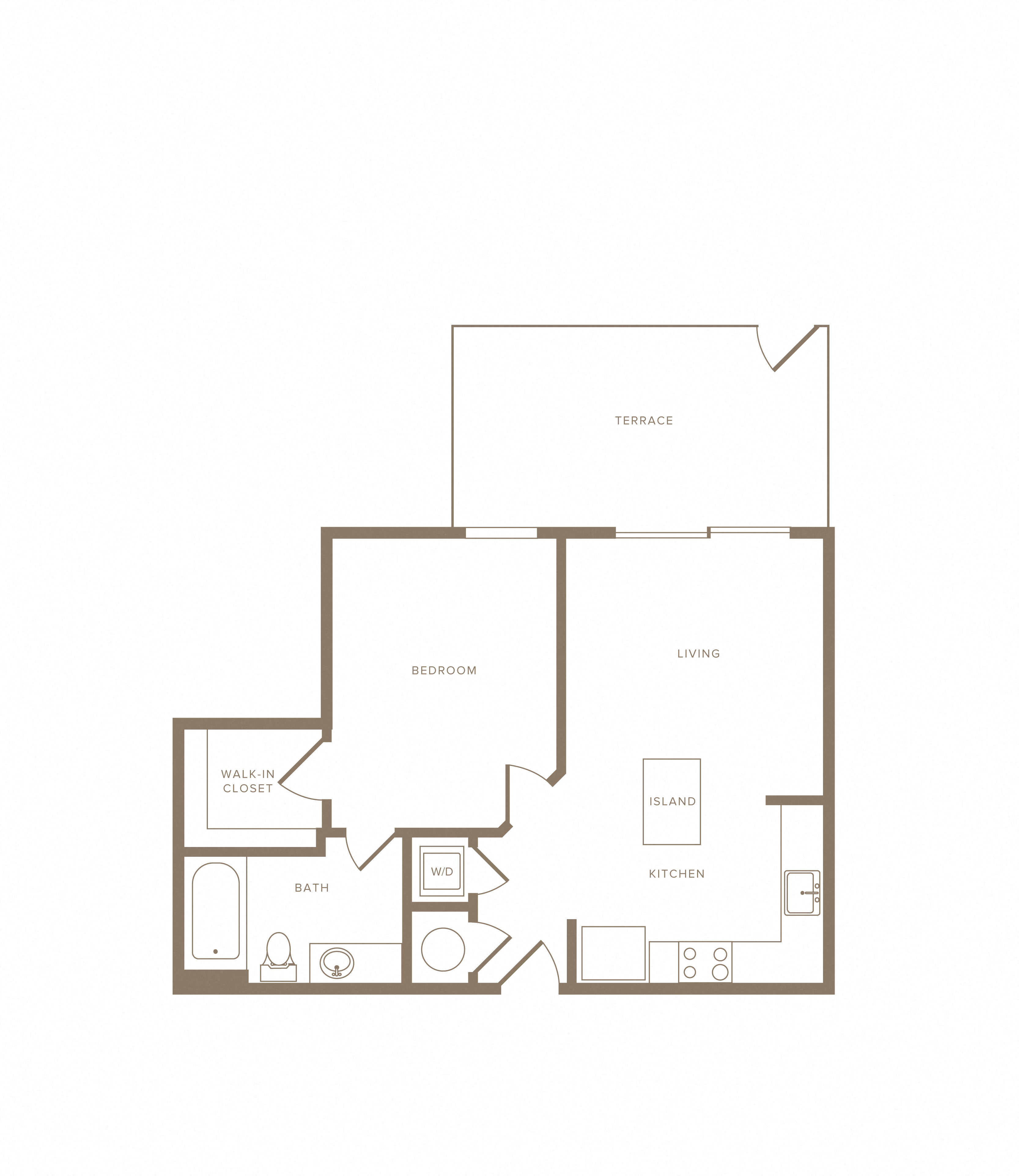 1 Bed/1 Bath-A08