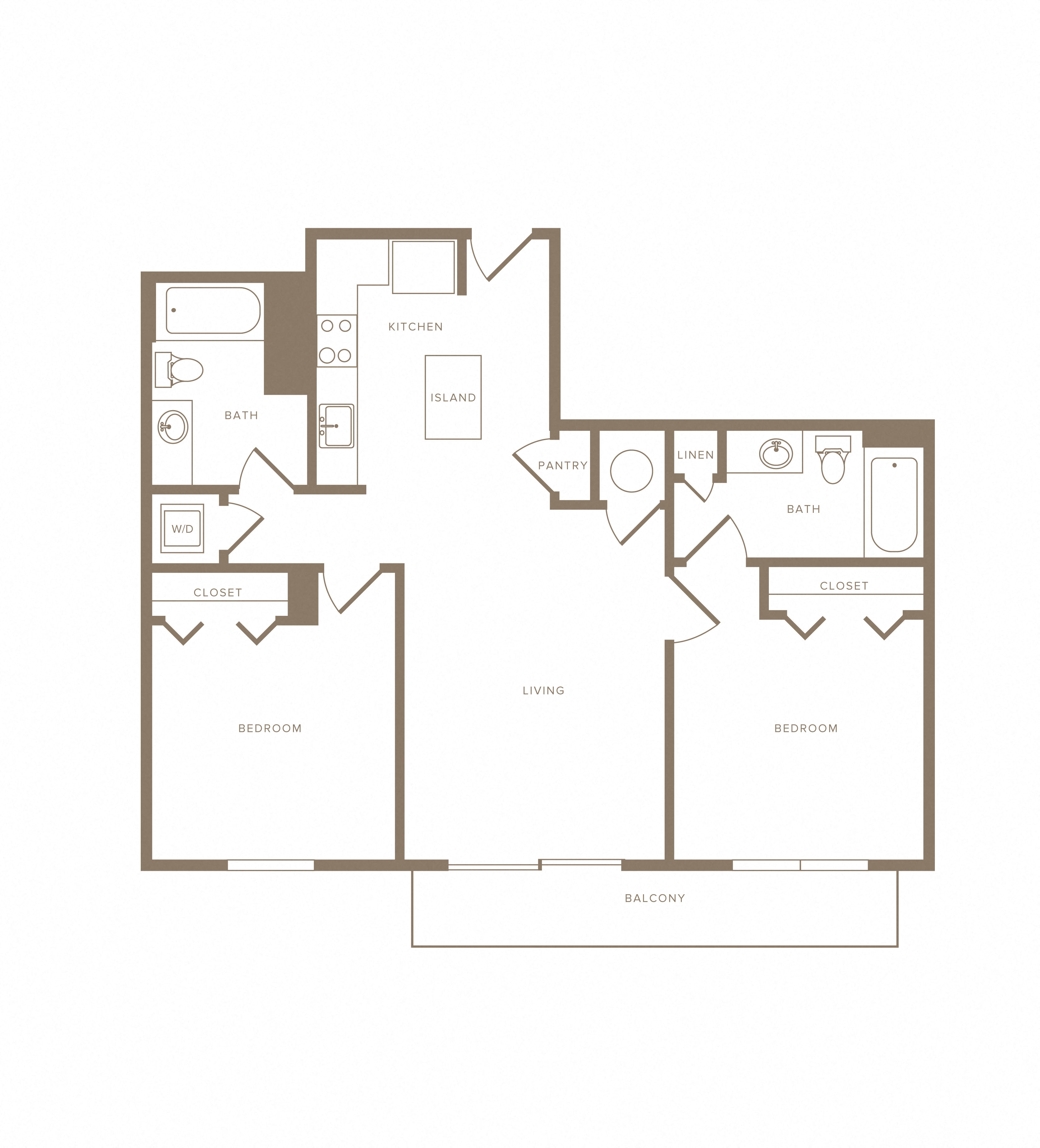 2 Bed/2 Bath-B09