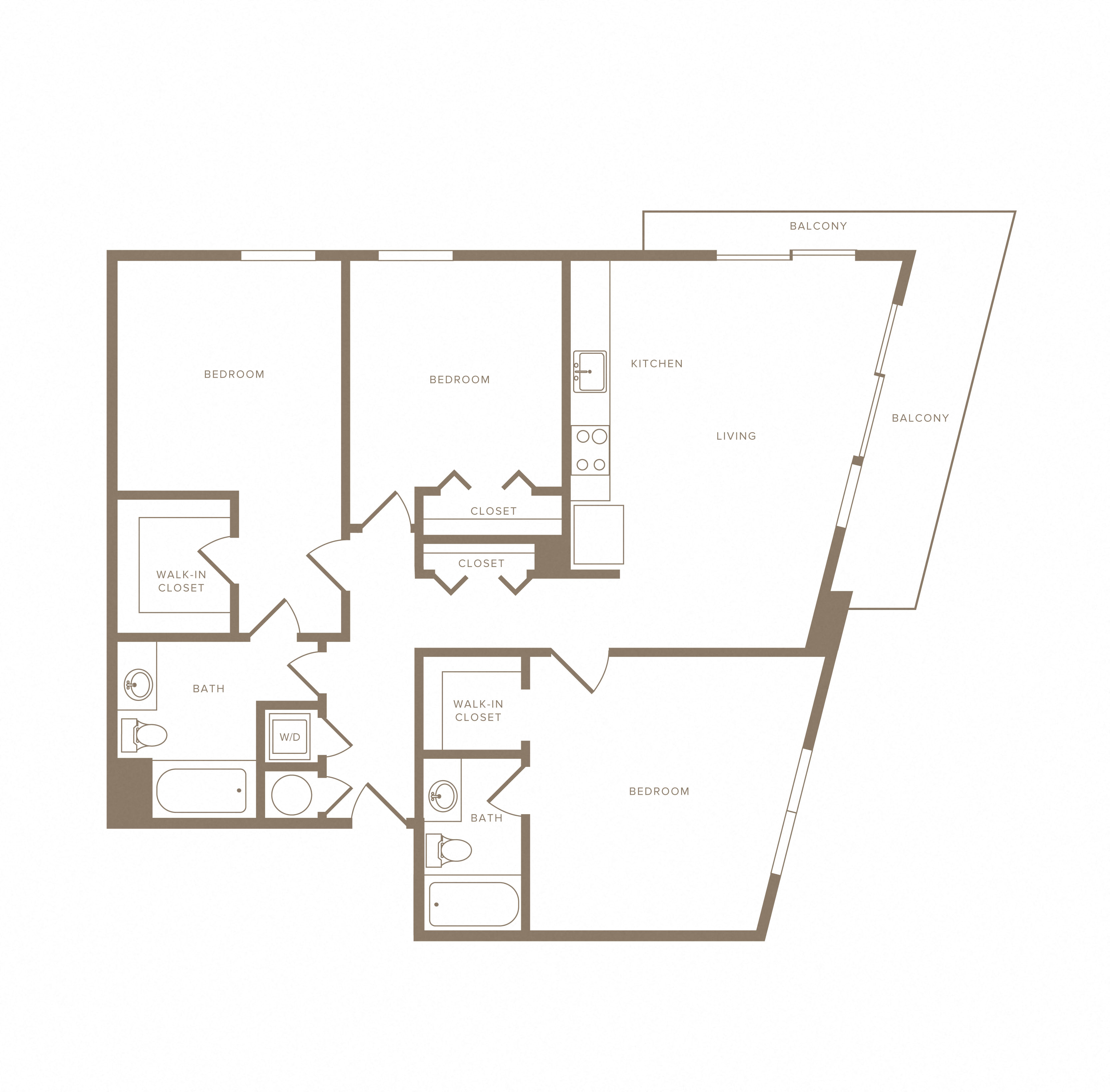 3 Bed/2 Bath-C01