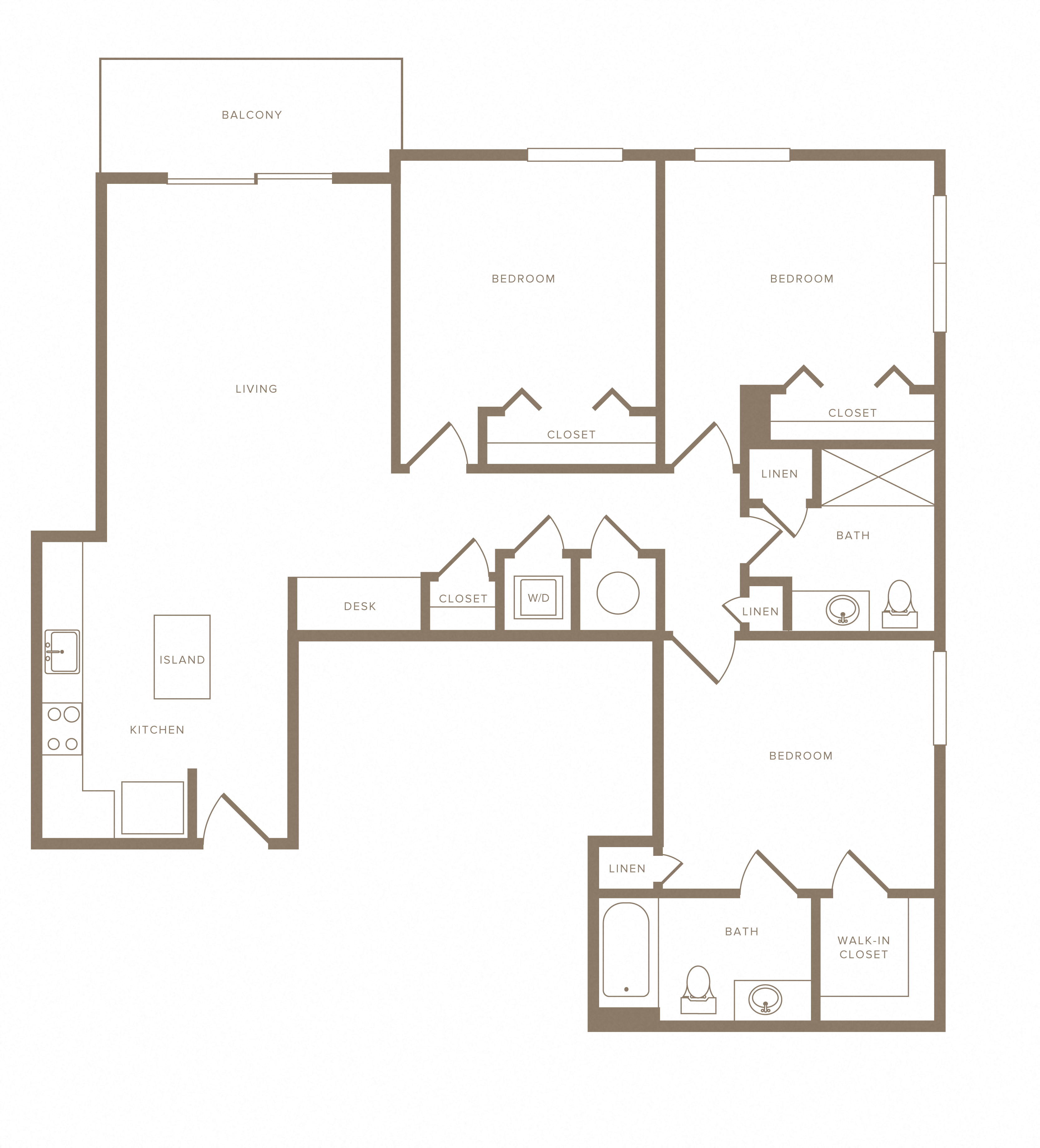 3 Bed/2 Bath-C02