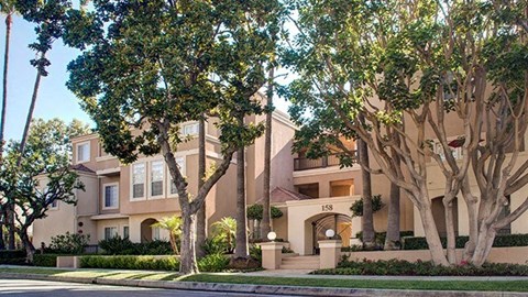 A large house with a tree in front of it.