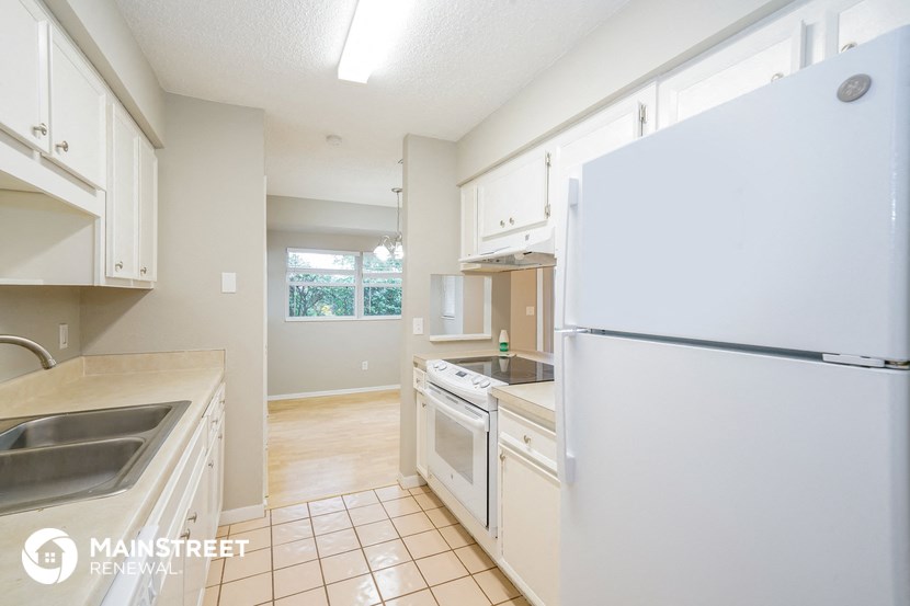 the kitchen is clean and ready for us to use