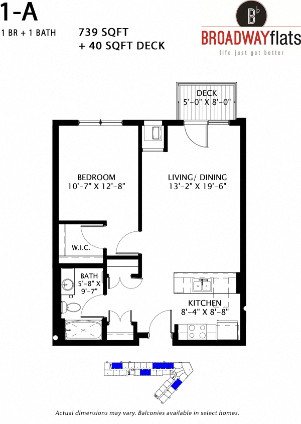 Broadway Flats Floorplan