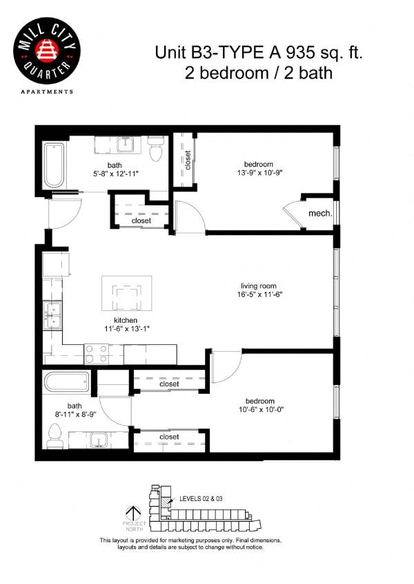 Mill City Quarter Floorplan