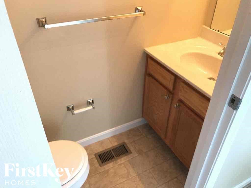 a small bathroom with a toilet and a sink