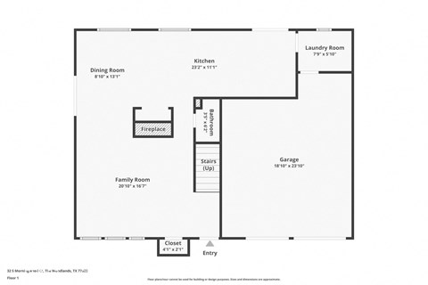 this is a line drawing of a hypothetical hypothetical floor plan for an apartment