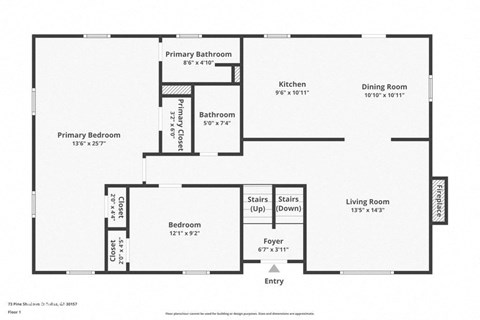 this floor plan is an approximation and may not include the most recent information
