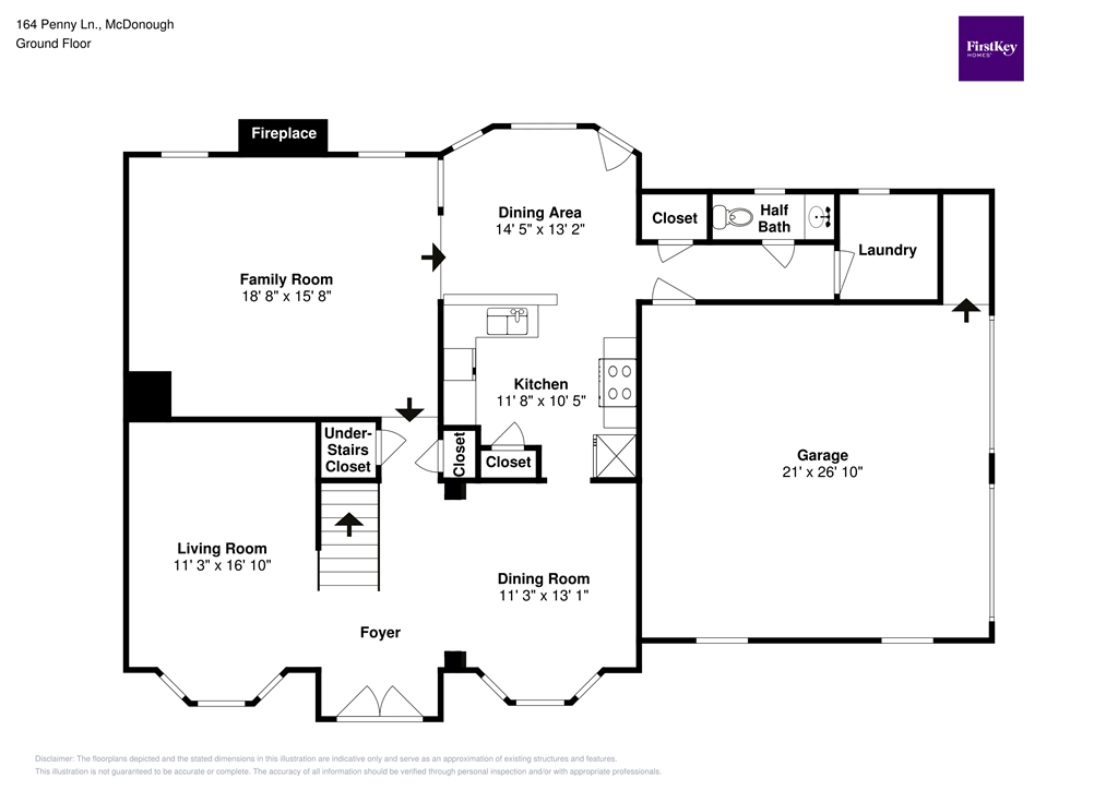 this floor plan is an approximation and may not include the most recent information