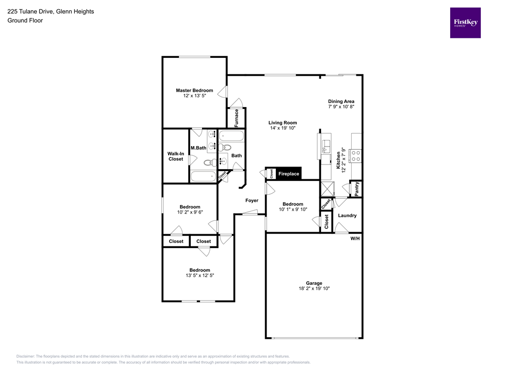 this floor plan is an approximation and may not include the most recent information