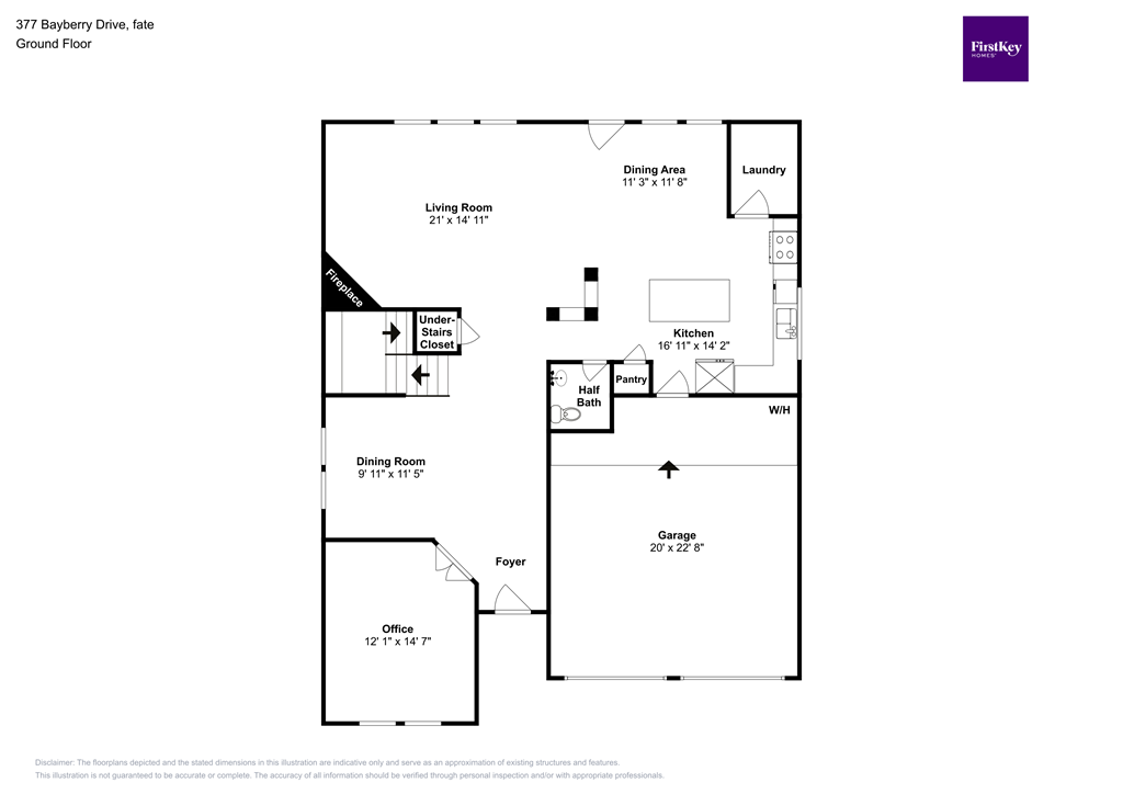 this floor plan is an approximation and may not include the most recent information