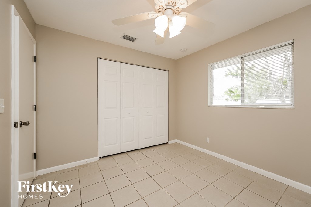 the living room is clean and ready for the guests to use