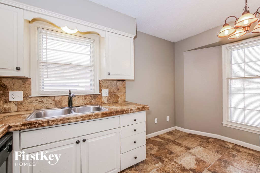 the kitchen is clean and ready to use