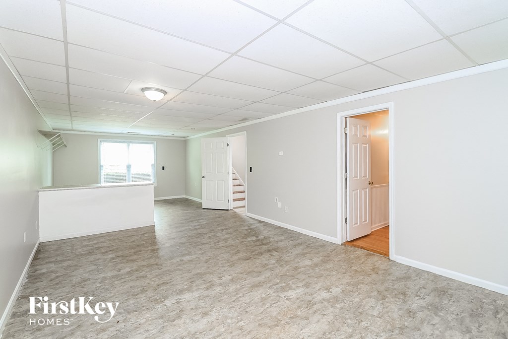 the living room and dining room are spacious and ready for you to use