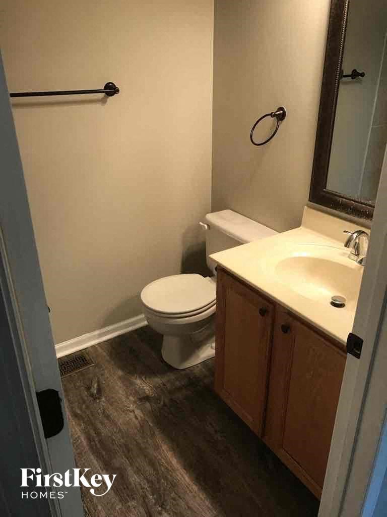 a small bathroom with a toilet and a sink