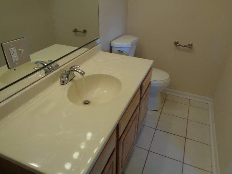a bathroom with a sink and a toilet