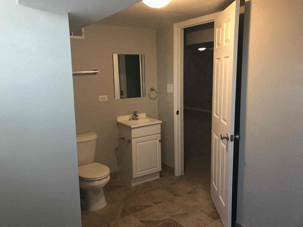 a small bathroom with a toilet and a sink