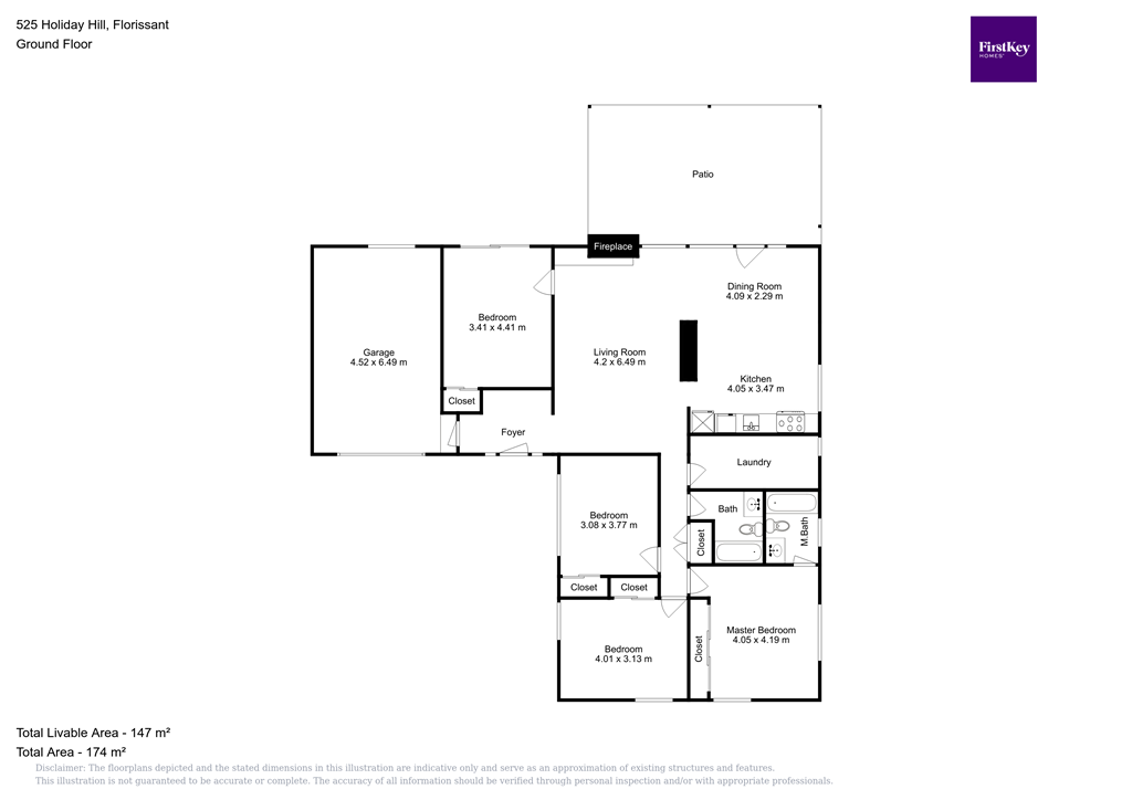 this is a sample of a floor plan for a home