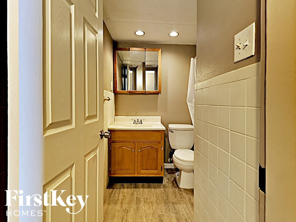 a small bathroom with a toilet and a sink