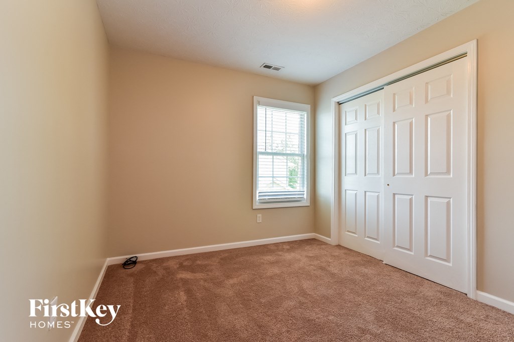 the living room is clean and ready for the guests to use
