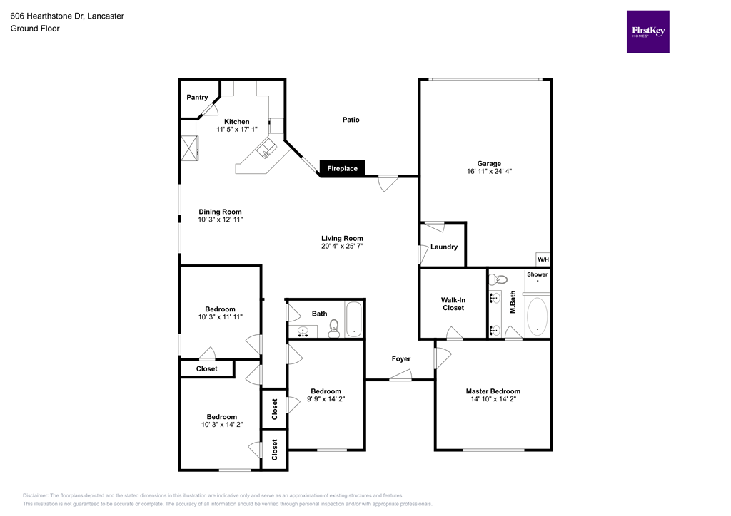 this floor plan is an approximation and may not include the most recent information