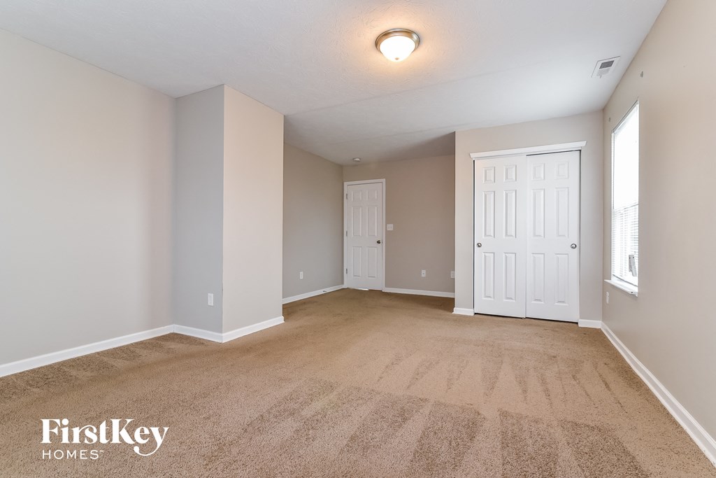 the living room and dining room are spacious and ready for you to use