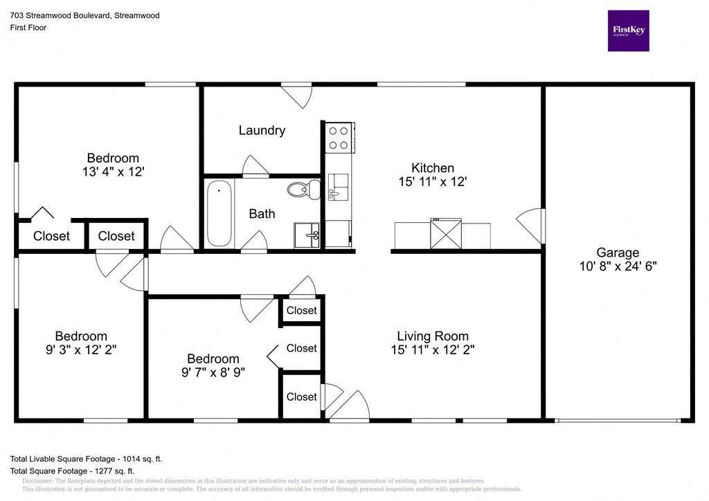 this floor plan is an approximation and may not include the most recent information