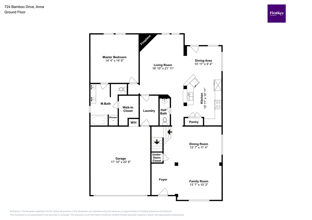 this floor plan is an approximation and may not include the most recent information