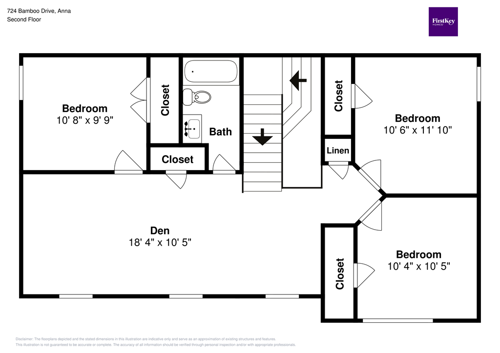 this floor plan is an approximation and may not include the most recent information