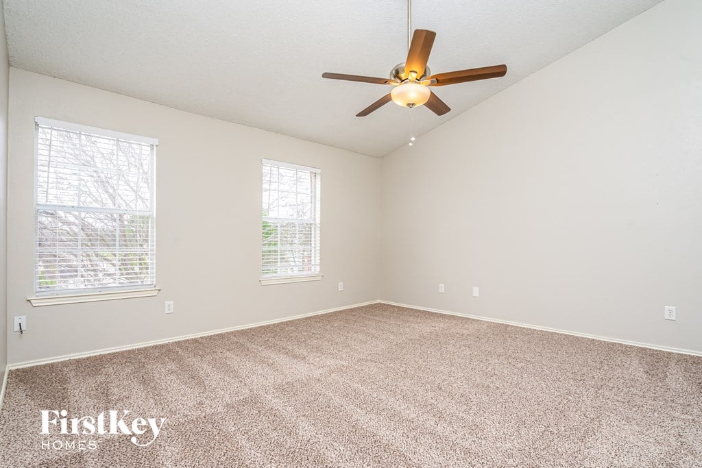 the spacious living room is clean and ready for you to use