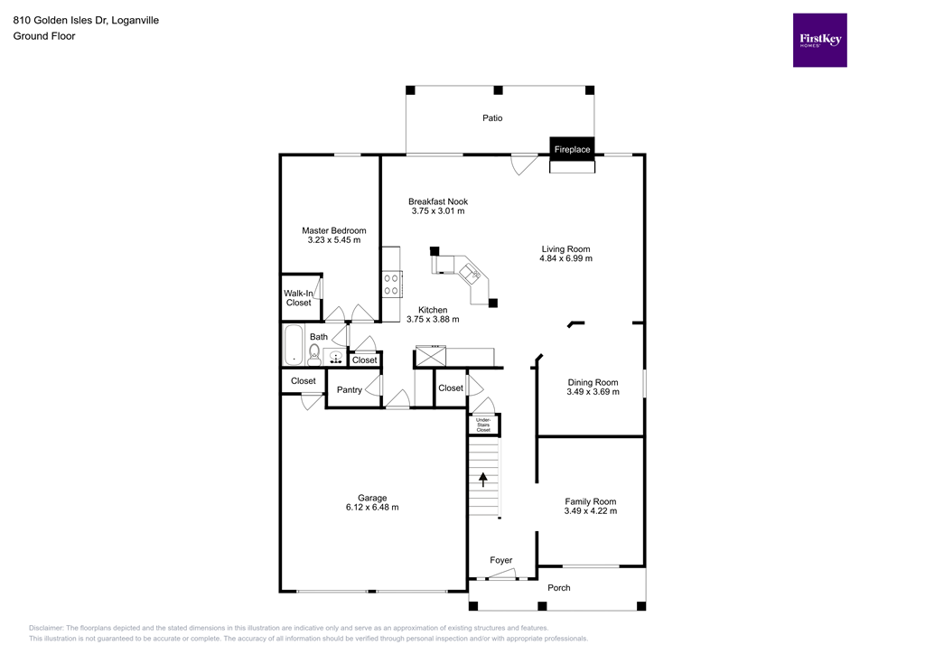 this floor plan is an approximation and may not include the most recent information