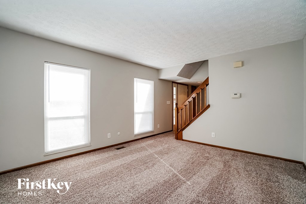 the upstairs living room is clean and ready for you to use