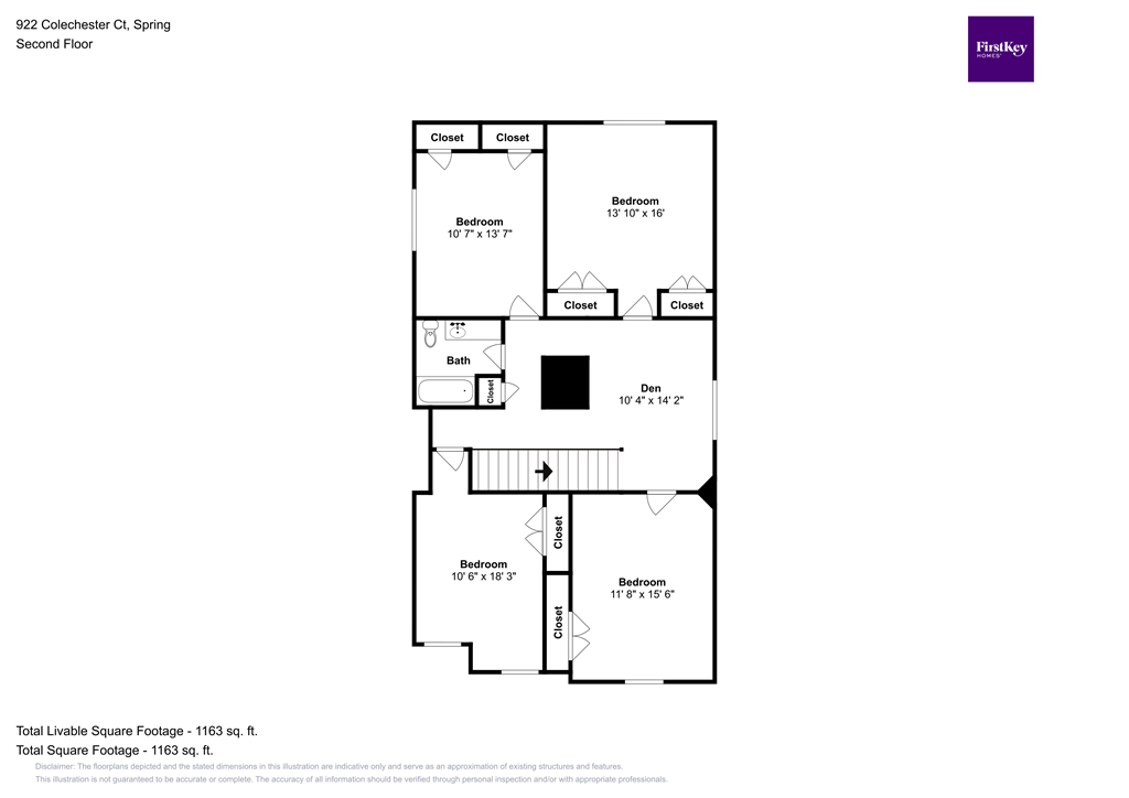 this floor plan is an approximation and may not include the most recent information