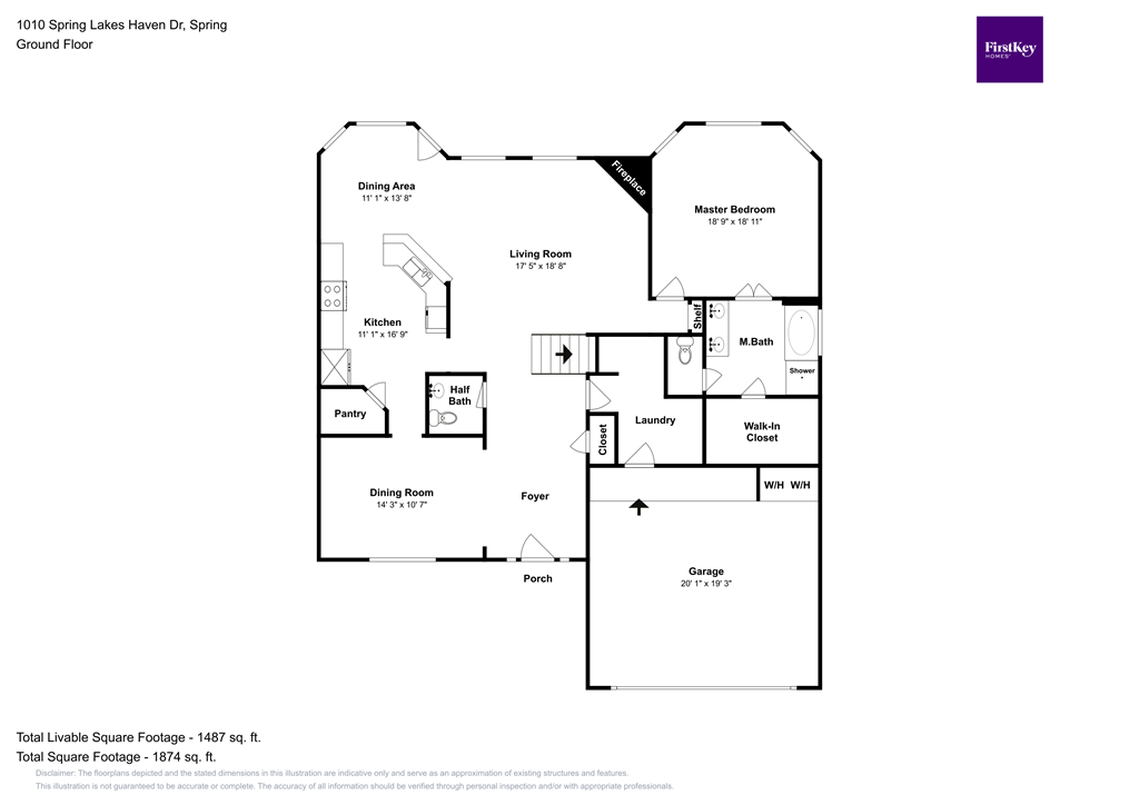 this floor plan is an approximation and may not include the most recent information